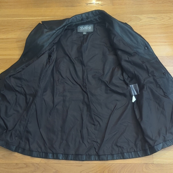 Wilsons Leather brown 3 button jacket Large - Picture 15 of 15